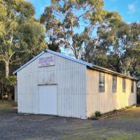 Built circa 1954/55 the Hope Forest Dingabledinga Soldiers Memorial Hall was first discussed by the community on 19 September 1945. It stands on an acre of land held in trust by the Hope Forest Residents Association Inc and remains a landmark for the community.