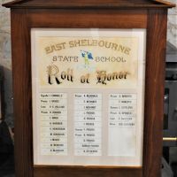 East Shelbourne State School Roll of Honor
