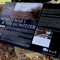 German 155mm Gun Info Board