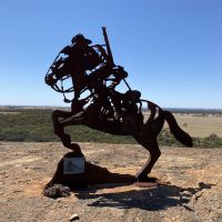 Kondinin Light Horse Sculpture 