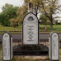 Snak Valley Memorial - Rear View