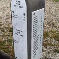 Snake Valley Memorial - Right rear pillar view 1
