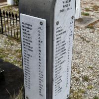 Snake Valley Memorial - Left Rear Pillar View 1