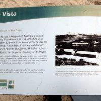 Rottnest Island Signal Ridge Battery Observation Post Fremantle Defence Interpretative Board