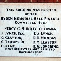 Hyden Memorial Hall 