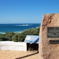 HMAS Nizam Memorial and Interpretative Board Overlooking the Confluence of the Indian and Southern Oceans