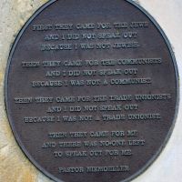 Perth Holocaust Memorial Interpretative Plaque