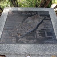 Kokoda Track Memorial Plaque Located within 16th Battalion (Both World Wars) Memorial Grove