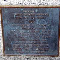 The 16th Infantry Battalion AIF Memorial Dedication Plaque