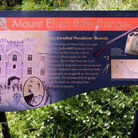 Mount Eliza Rifle Range Memorial Interpretative Board