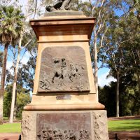 Obverse Side of the South African War Memorial (Boer War) Kings Park, Perth