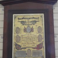 Korong Vale Hall Honour Roll (Boer War)