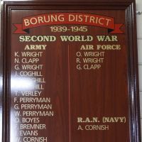Borung District WW2 Honour Roll