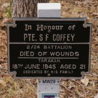 May Drive Honour Avenue Memorial Plaque