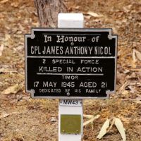 May Drive Honour Avenue Memorial Plaque