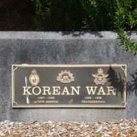 Woy Woy Memorial Park Korean War Plaque