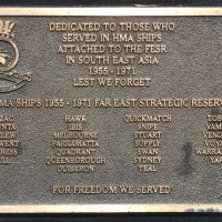 Woy Woy Memorial Park SEAsia HMAShips