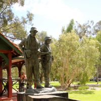Vietnam Memorial Pavillon Commemorative Statues, Kings Park Perth