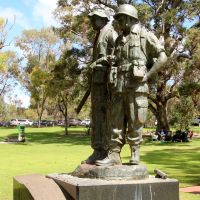 Vietnam Memorial Pavillon Commemorative Statues, Kings Park Perth