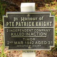 2/2nd Australian Commando Squadron Memorial Plaque Located Adjacent to the Main Memorial, Kings Park Perth