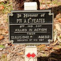 2/2nd Australian Commando Squadron Memorial Plaque Located Adjacent to the Main Memorial, Kings Park Perth