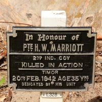 2/2nd Australian Commando Squadron Memorial Plaque Located Adjacent to the Main Memorial, Kings Park Perth