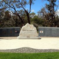 Korean War Memorial, Kings Park Perth
