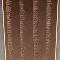 Korean War Memorial Western Australian Service Personnel Roll of Honour Plaque, Kings Park Perth