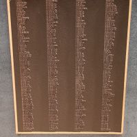 Korean War Memorial Western Australian Service Personnel Roll of Honour Plaque, Kings Park Perth
