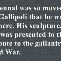 Bellona Sculpture signage text