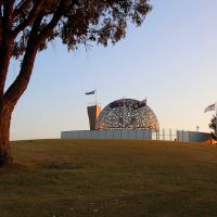 HMAS Sydney II Memorial At Sunrise As Viewed From The Sydney Memorial Walk