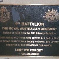 The Royal Australian Regiment Memorial