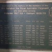 The Royal Australian Regiment Memorial