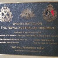 The Royal Australian Regiment Memorial
