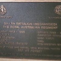 The Royal Australian Regiment Memorial