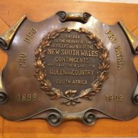 NSW Contingents Boer War Memorial Plaque 