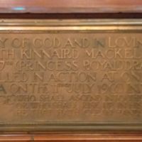 Lieutenant Keith Kinnaird Mackellar Memorial Window