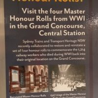 NSW Railways Remembrance Wall