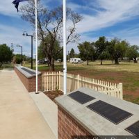 Memorial to RAAF pilots who trained at Narromine during WWII