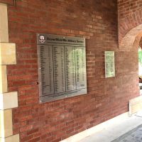 Second World War Service Honour Board, College Archway