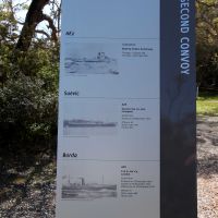 Convoy Memorial Walk Interpretative Board