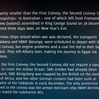 National Anzac Centre Exhibition Interpretative Board, Albany