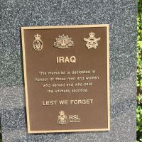 Iraq Plaque, 13/11/2023
