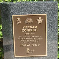 Vietnam Conflict Plaque, 13/11/2023