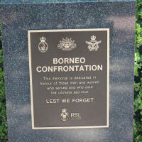 Borneo Confrontation Plaque, 13/11/2023