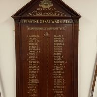 Gerringong Roll of Honour