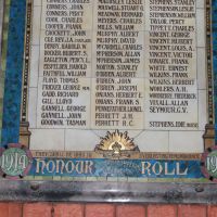 Holy Trinity Honour Roll 