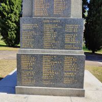 Leichhardt War Memorial, northern side, 15 December 2023 (3)