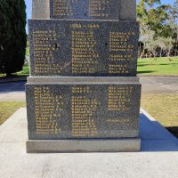 Leichhardt War Memorial, southern edge, 15 December 2023 (3)