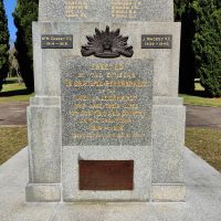 Leichhardt War Memorial, western side, 15 December 2023 (4)